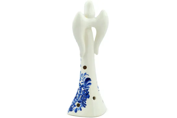10" Angel Figurine - Classic Cobalt