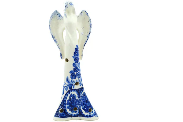 10" Angel Figurine - Classic Cobalt