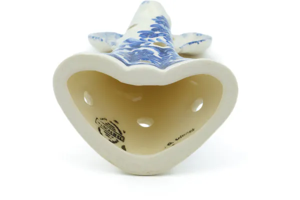10" Angel Figurine - Classic Cobalt