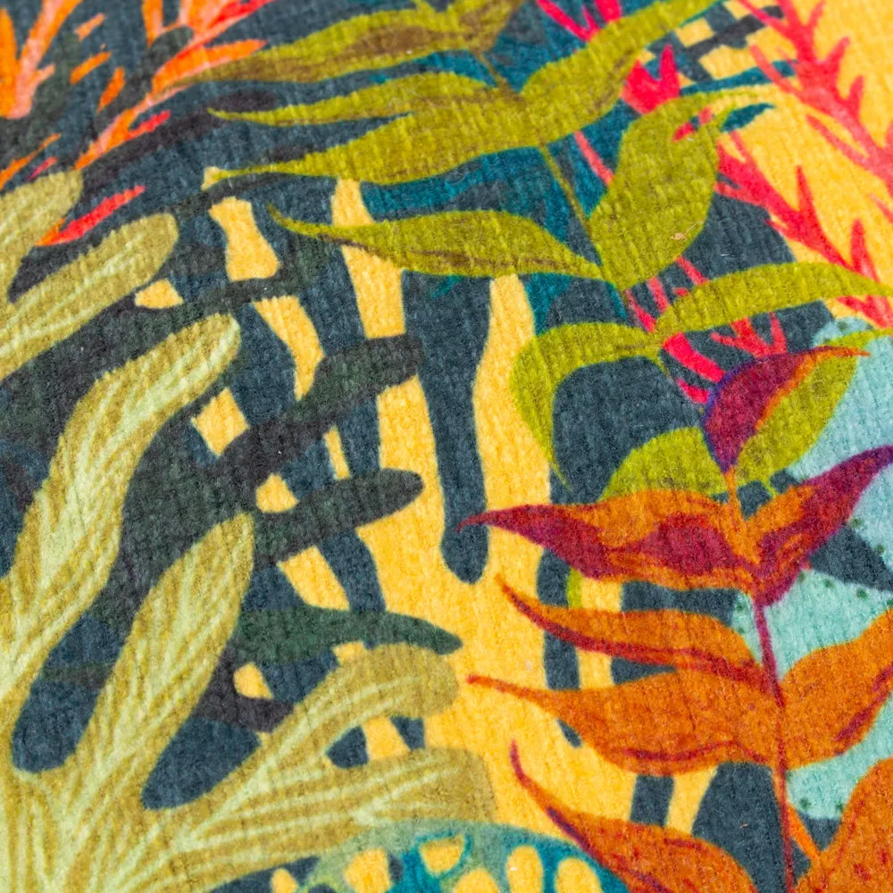 Abyss Coral Bay Rectangular Cushion Multicolour
