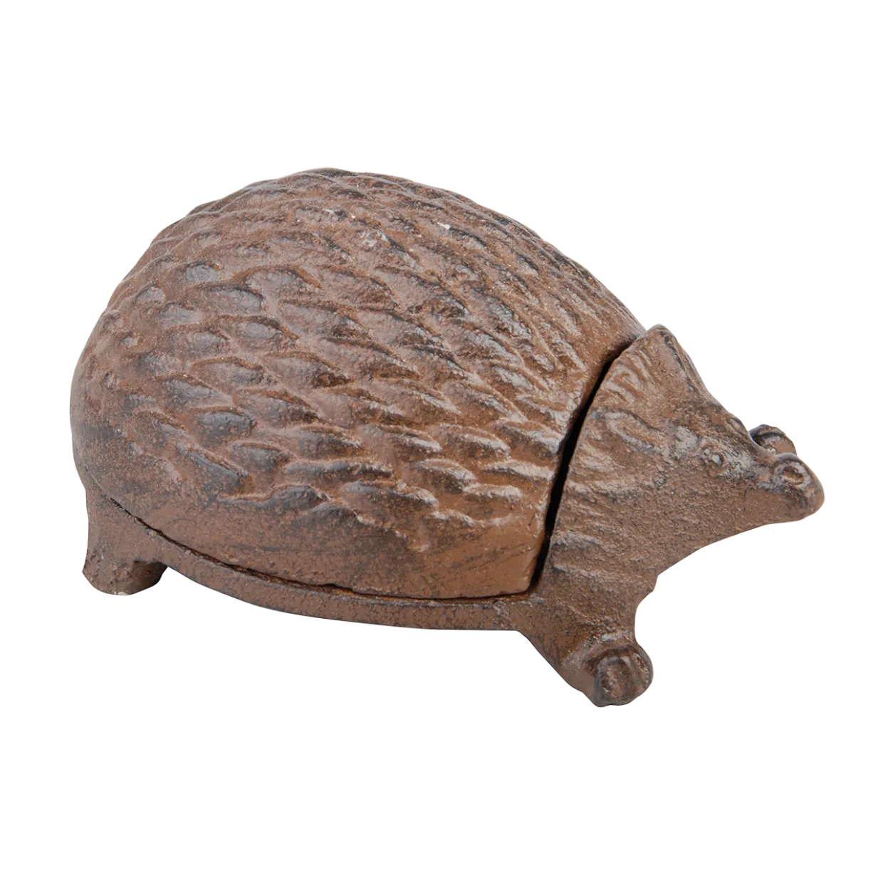 Animal Key Keepers, Turtle/Hedgehog/Frog - Cast Iron, Antique Brown - Set of 3