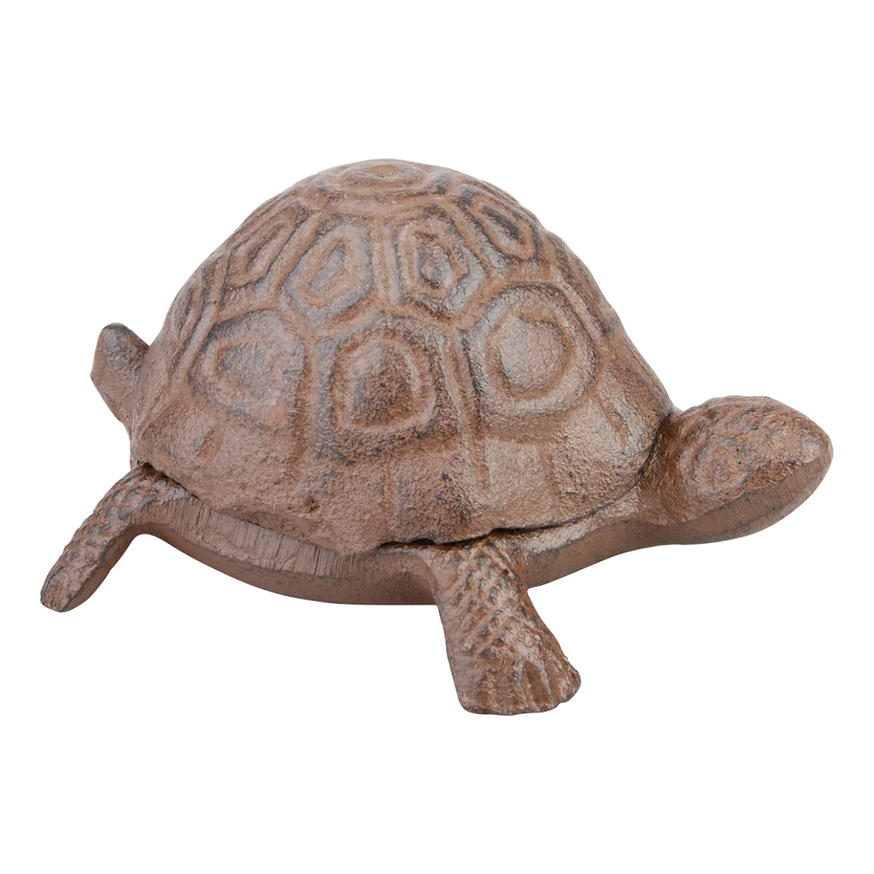 Animal Key Keepers, Turtle/Hedgehog/Frog - Cast Iron, Antique Brown - Set of 3