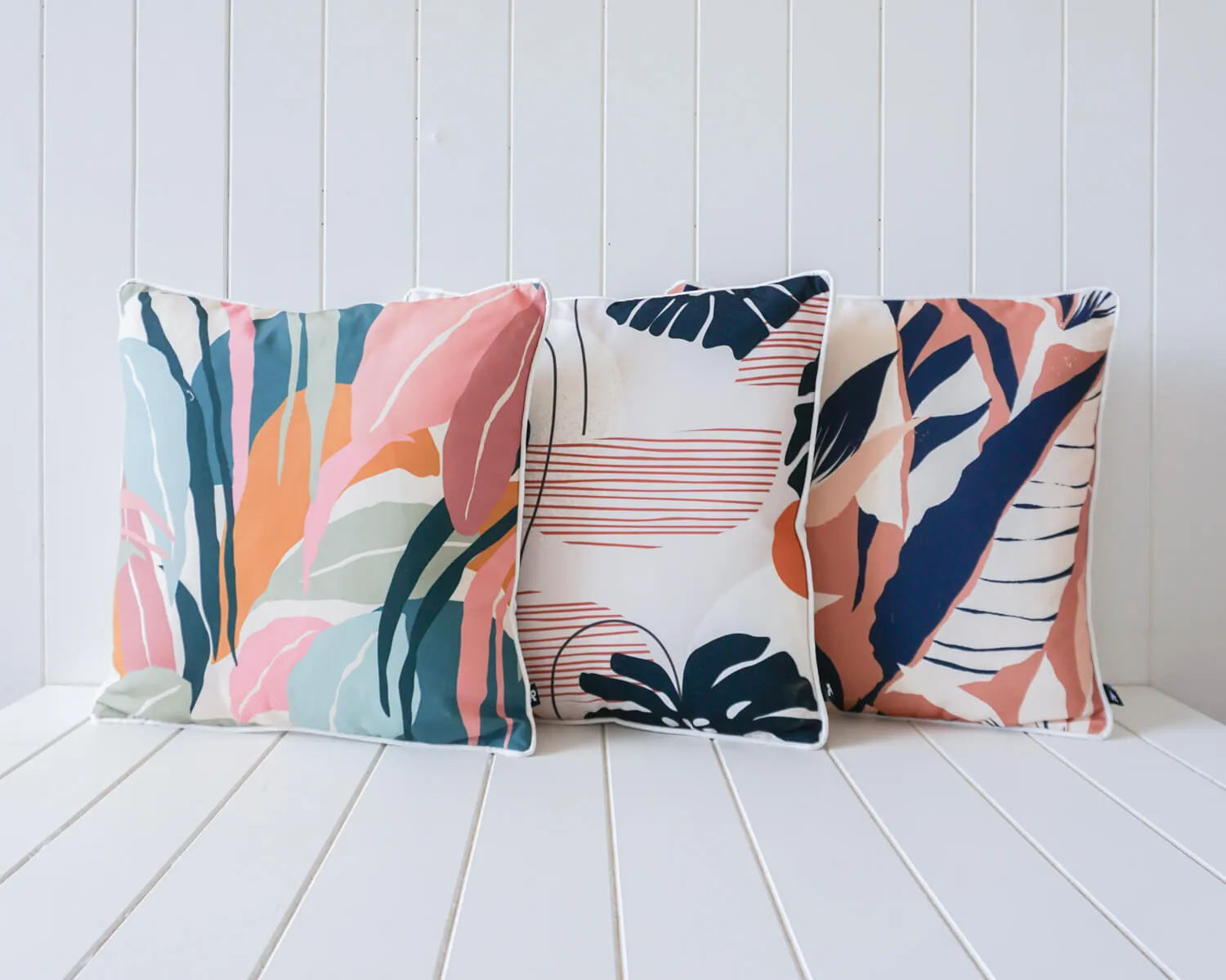 Birds of Paradise Outdoor Cushion