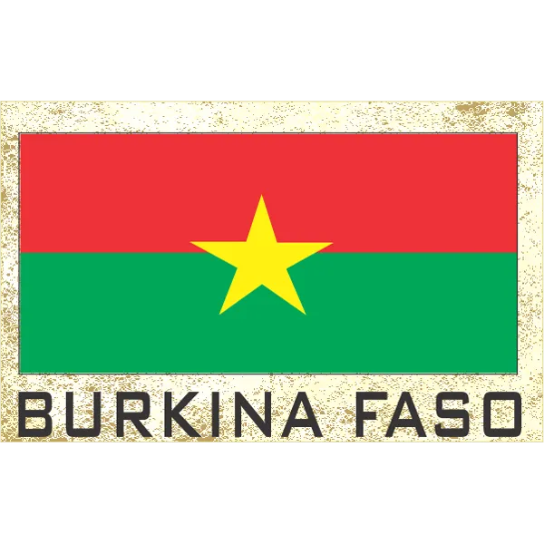Burkina Faso Fridge Magnet