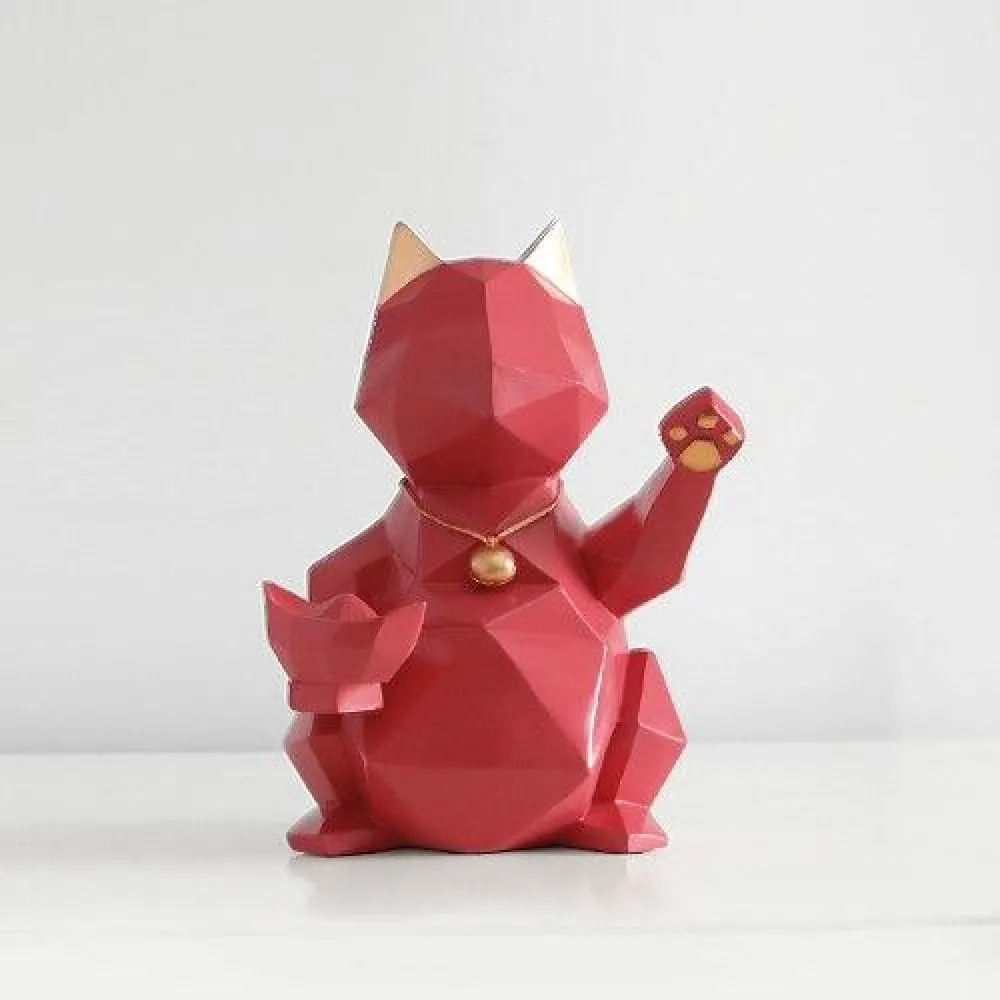 Cat Dog Figurines Resin Miniature Cute Ornaments for Home Office Decoration