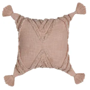 Cozy Boho Comfort Wool Cushion Cover - Handwoven