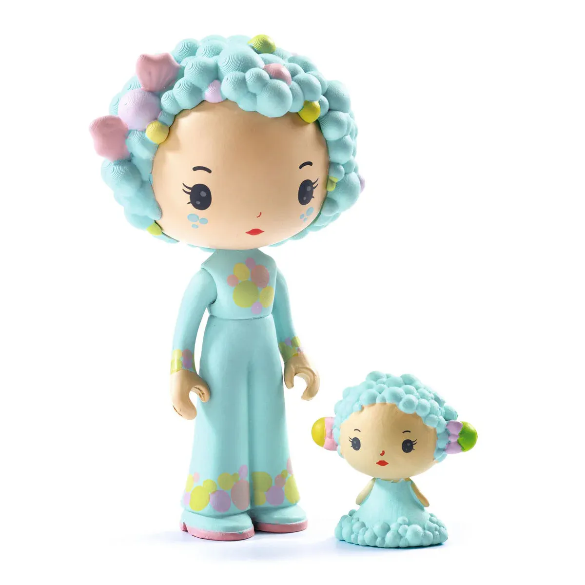 Djeco - Tinyly figurine - Blue & Bubble Tinyroom