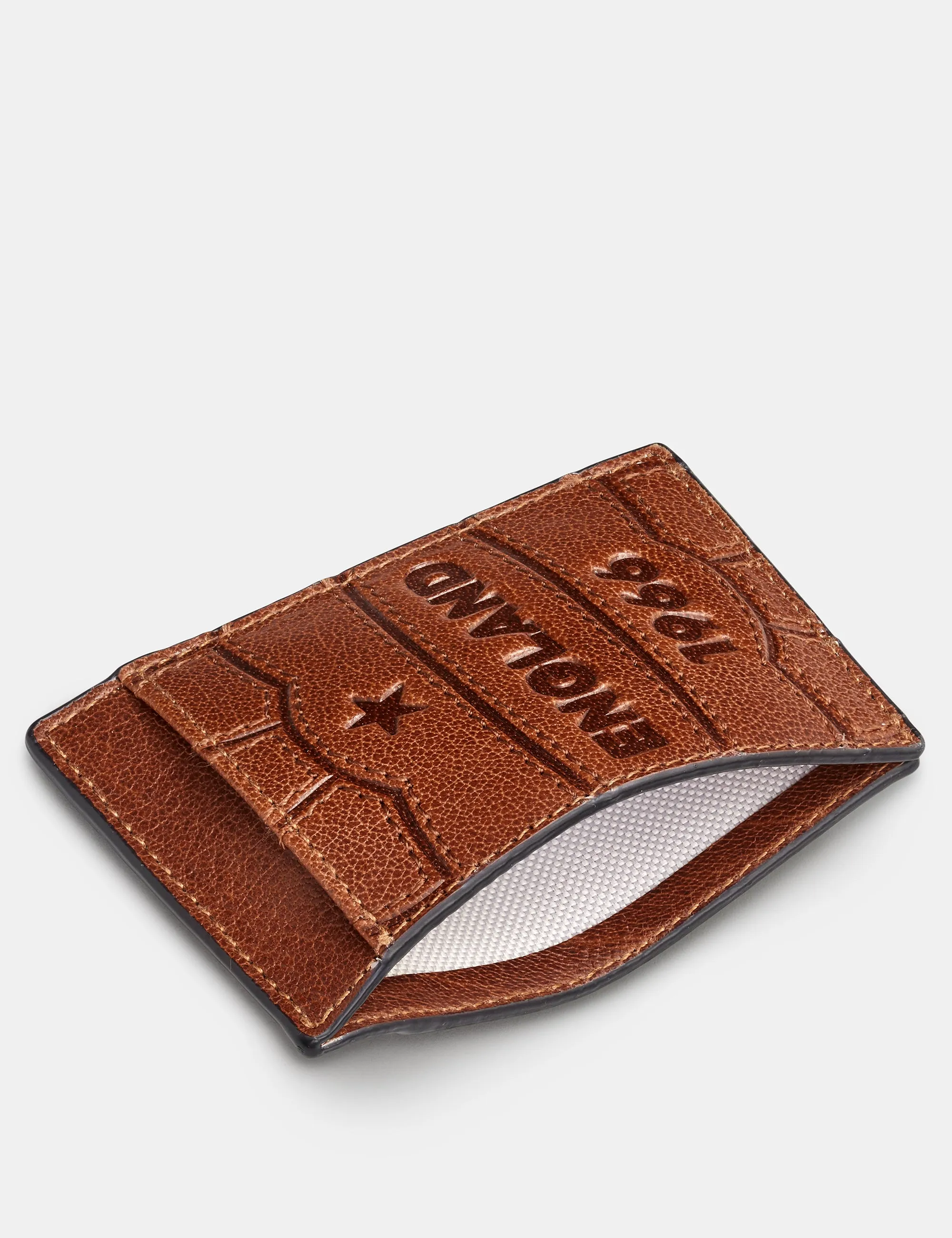 England Legends 1966 Compact Leather Card Holder