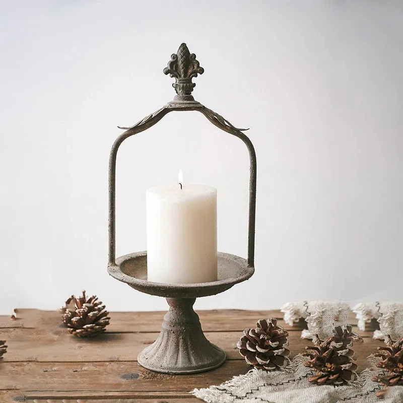 Fleur-de-Lis Candle Holder