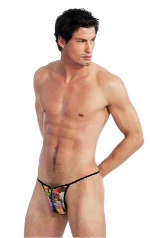 Gregg Homme Funky Sheer G-String