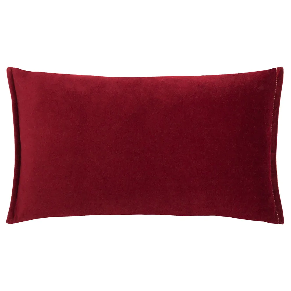 Holland Park Duo Rectangular Peacock Cushion Ochre