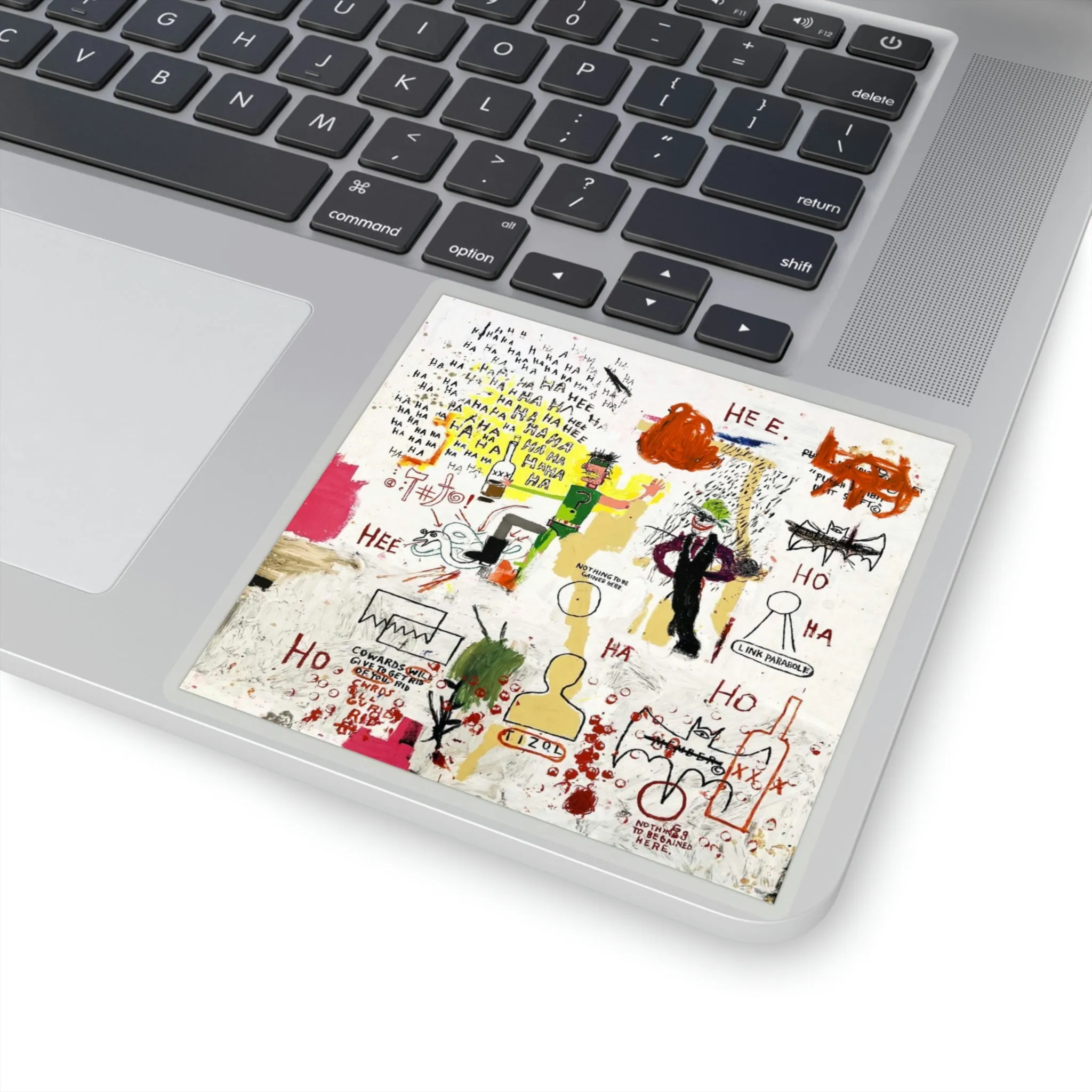 Jean-Michel Basquiat "Riddle Me This" Artwork Vinyl Sticker