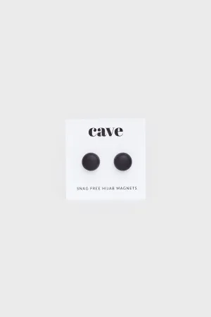 Jet Black Snag-free Hijab Magnets