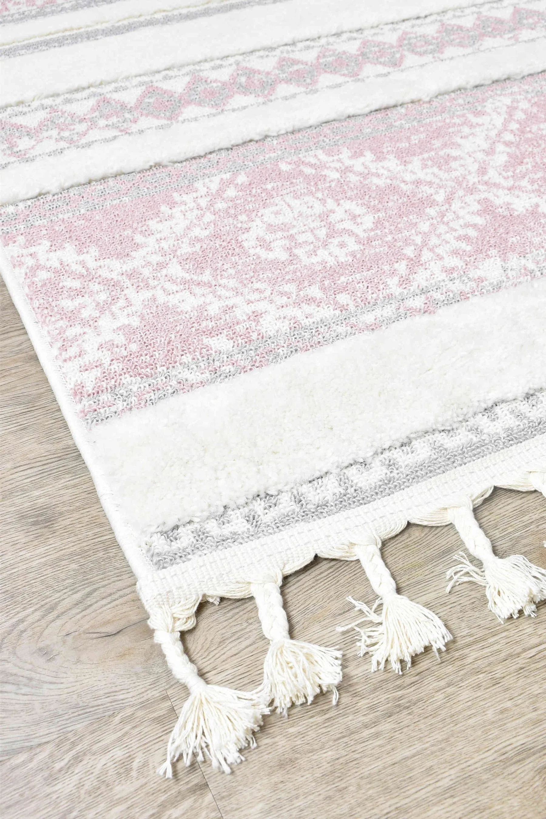 Mia B0359A Pink Rug by Austex