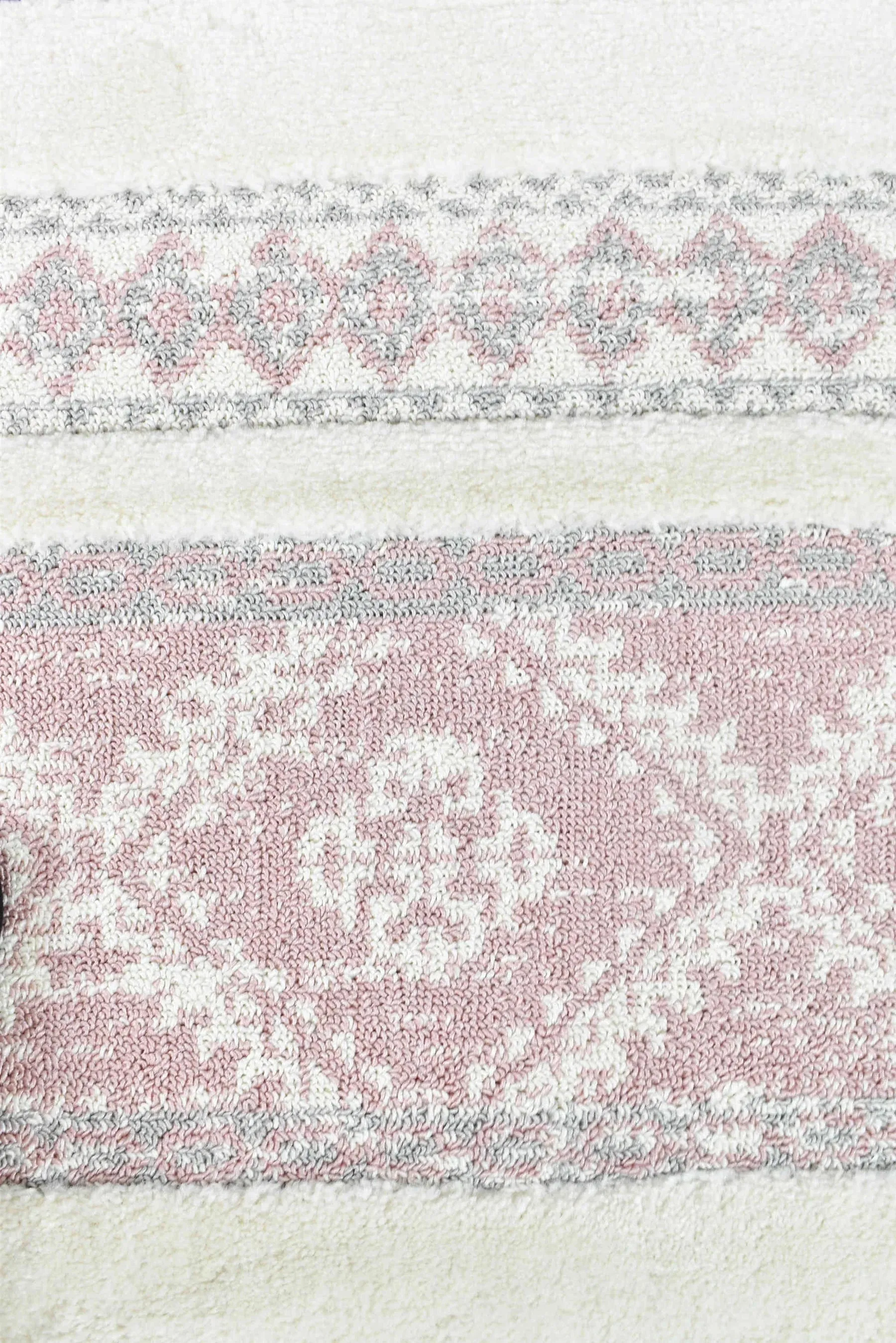 Mia B0359A Pink Rug by Austex