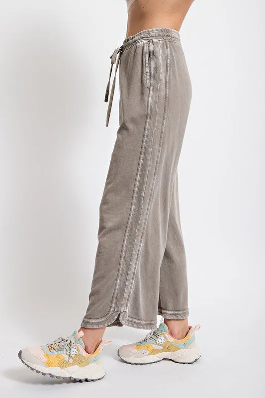 Mindy Mineral Wash Pants (2 color choices)