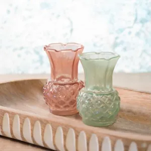 Mini Pastel Glass Vase