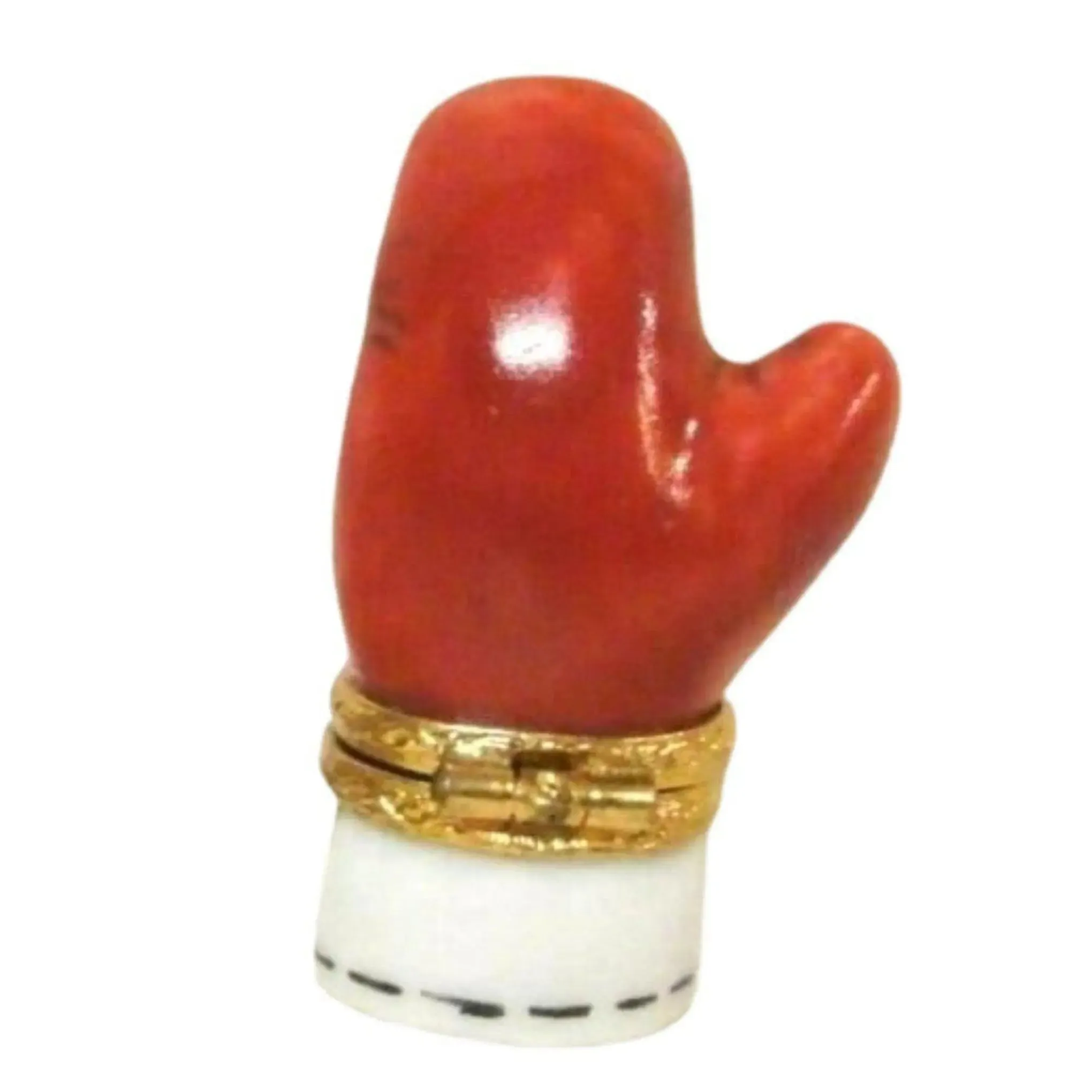 Mini Santa Glove Mitten Christmas - Merry
