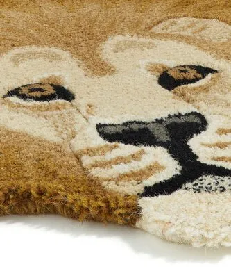 Moody Lion Rug