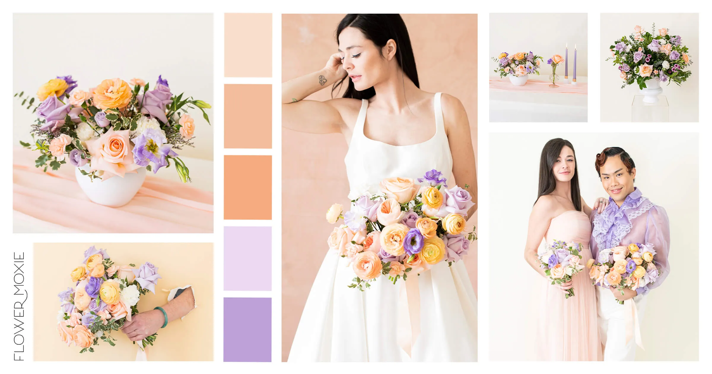 Peach and Lilac - Small Package