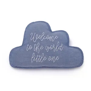 Plushie Cushion <br> Welcome to the world, Blue