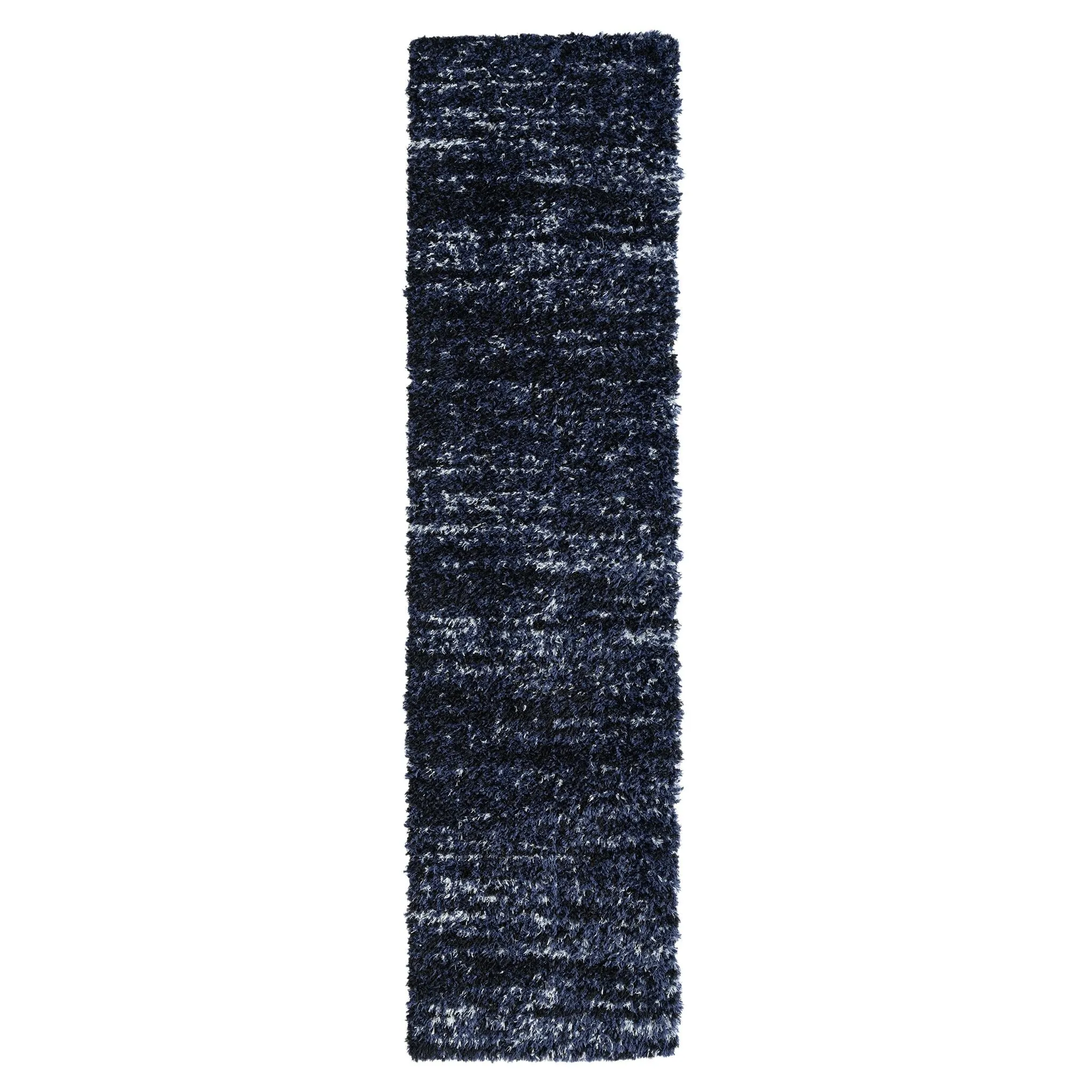 Plushy 386 Lava Navy Runner Rug - Sleek Hallway Rug
