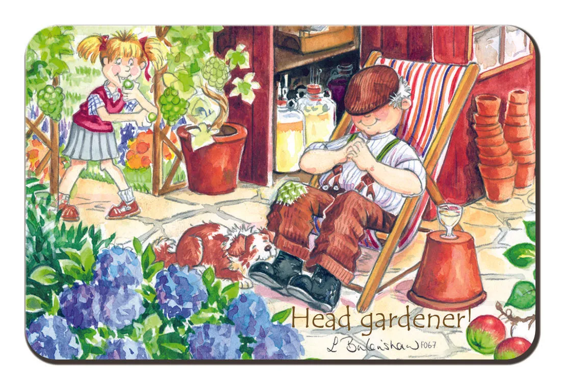 "Head Gardener" Fridge Magnet