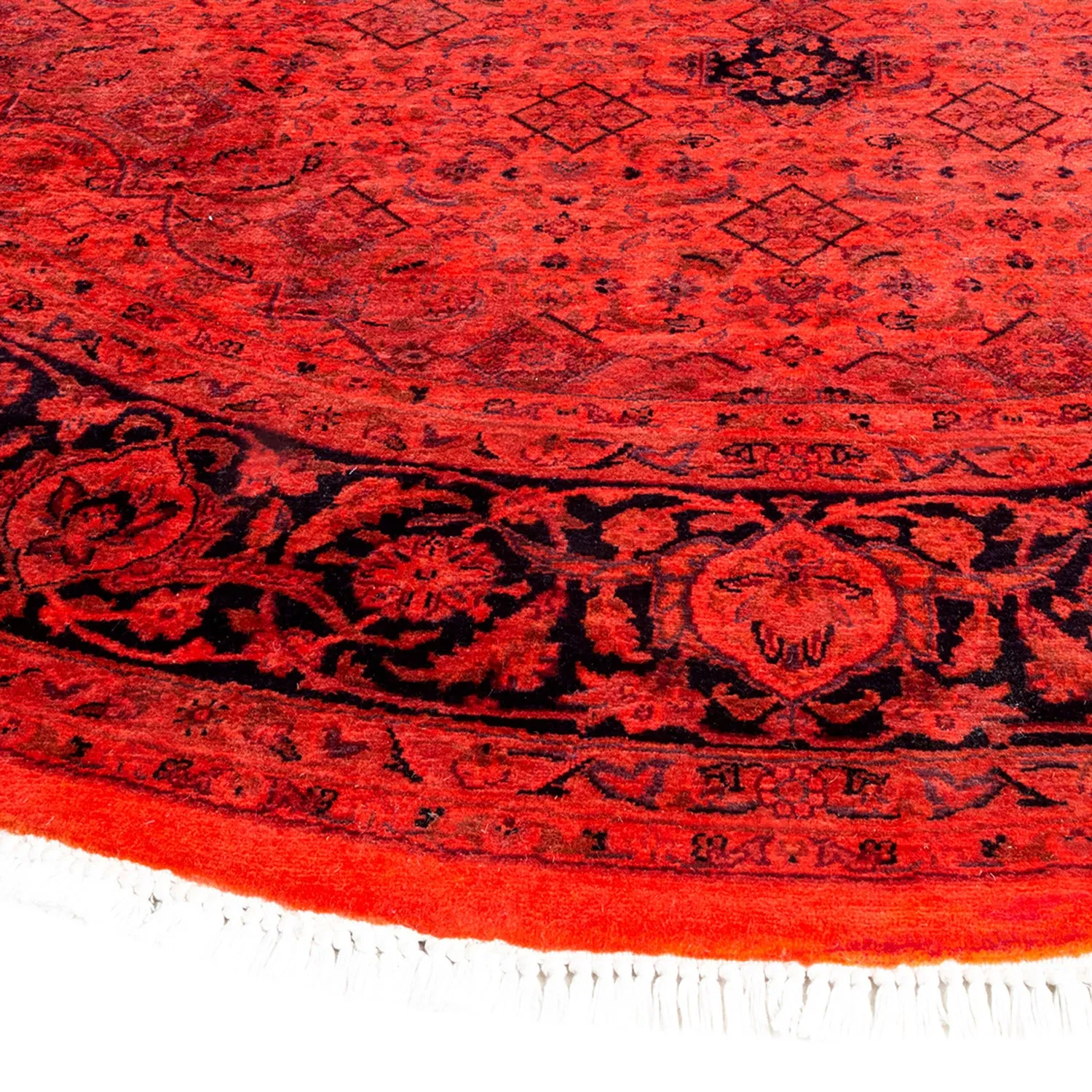 Red Samsara Wool Rug - 6'8" x 6'8"