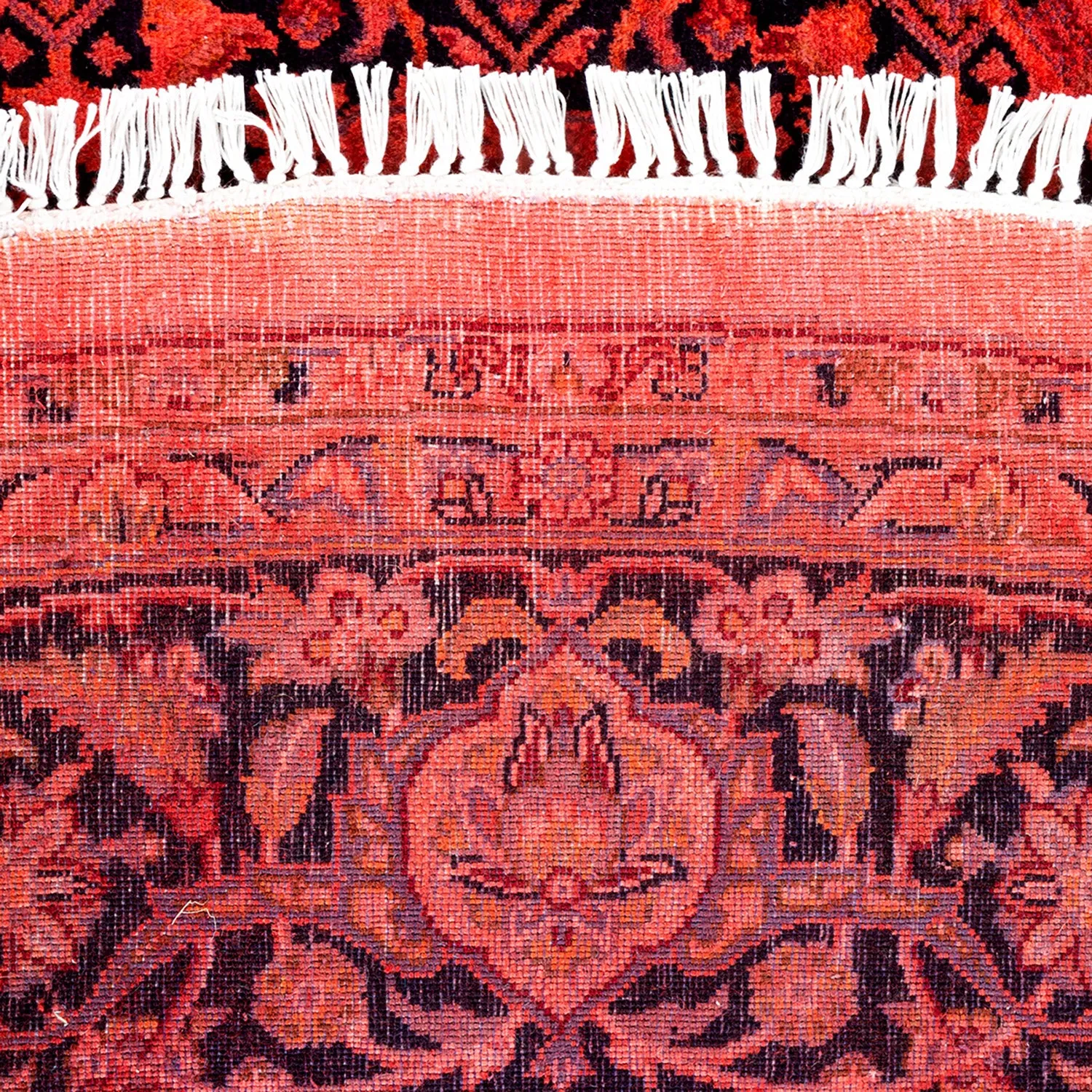 Red Samsara Wool Rug - 6'8" x 6'8"