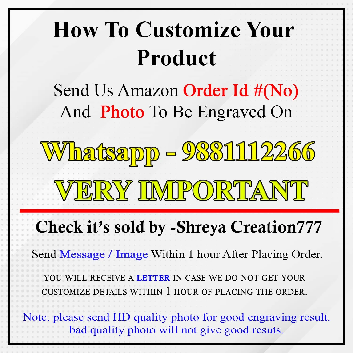 Shreya Creation Personalized Wooden Engraved 50th Birthday Frame for Gift (4x5 inches) Birthday, Anniversary,and many occasions