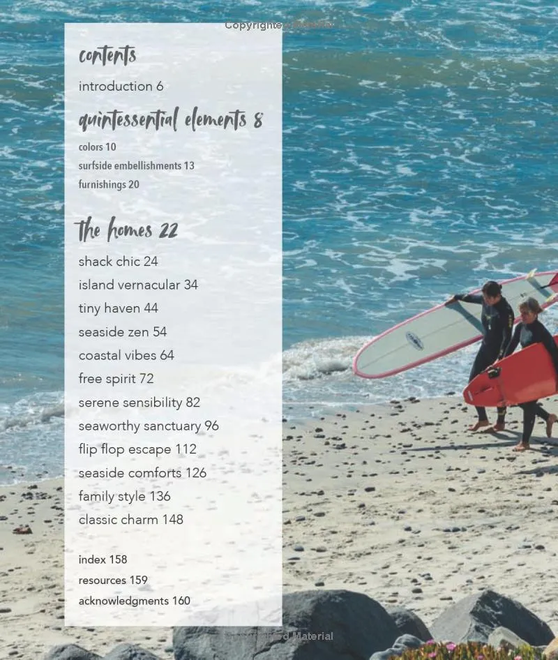 Surfside Style: Relaxed living by the coast - Hardcover Book