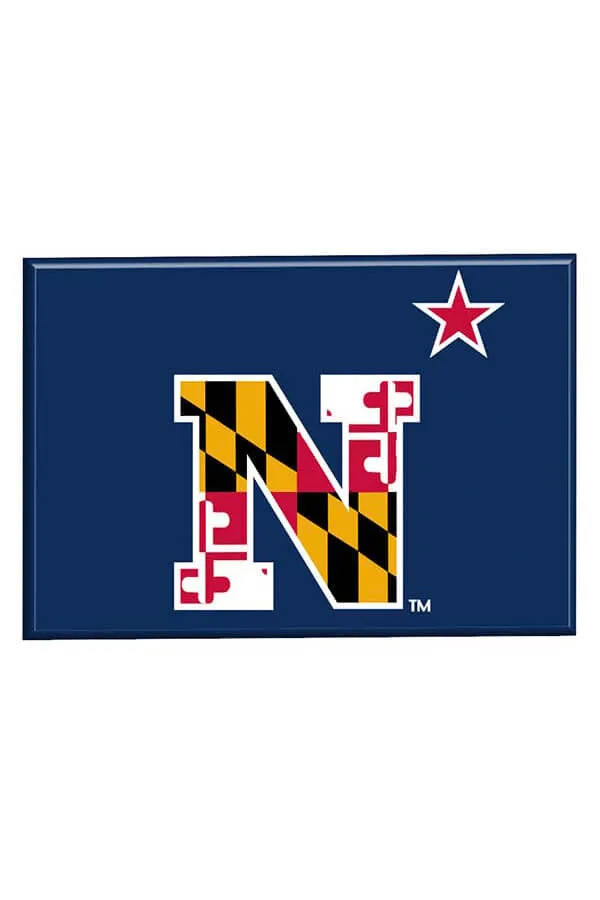 USNA MD Flag N-Star Fridge Magnet