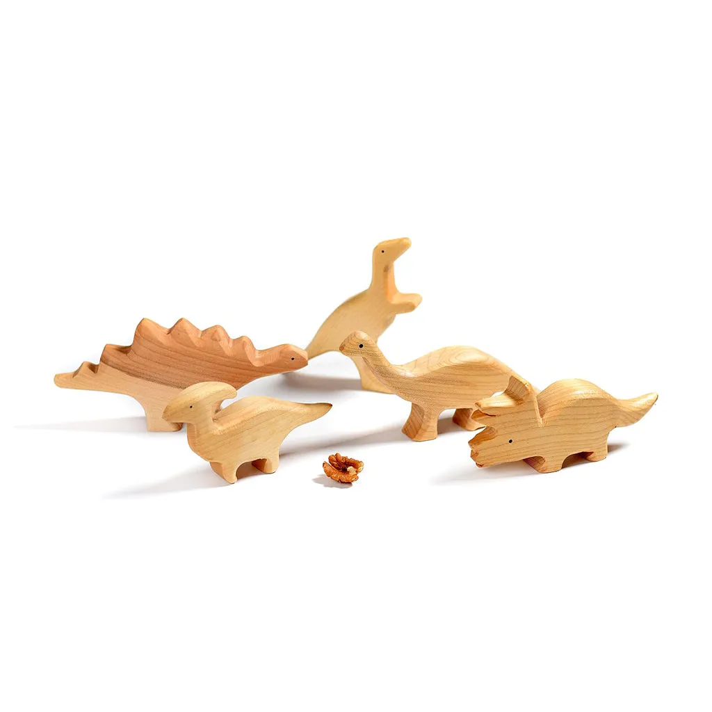 Wooden Dinosaur - Parasaurolophus